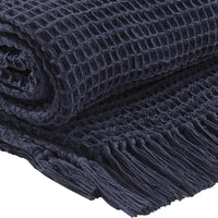 Thumbnail for Ellery Throw - Navy Set of 2 Park Designs - The Fox Decor