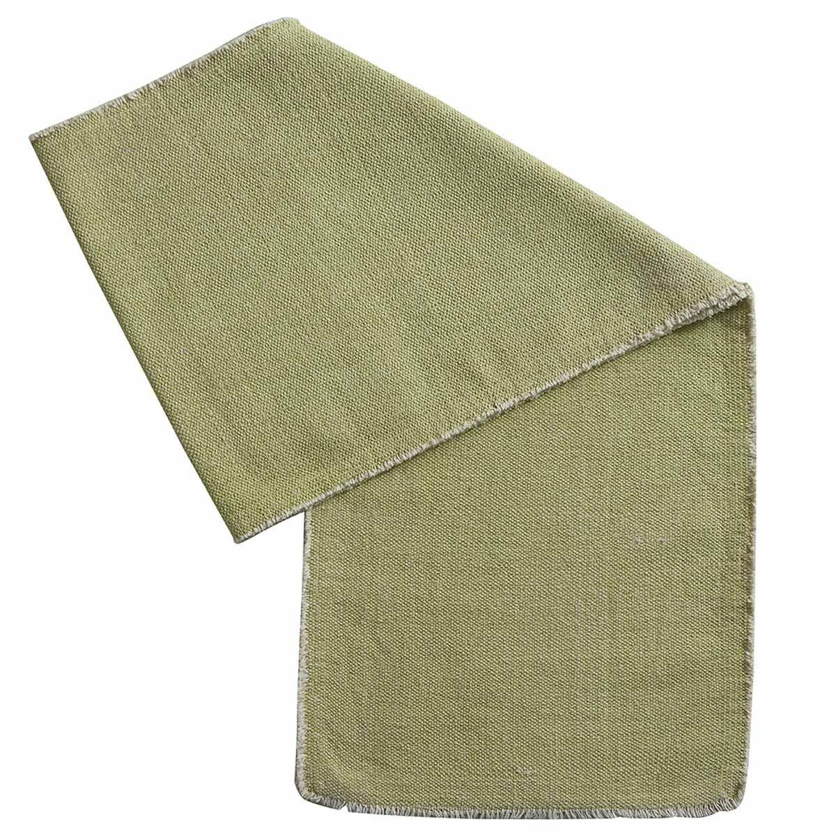 Frayed Edge Table Runner - Pear Set of 2 Park Designs - The Fox Decor