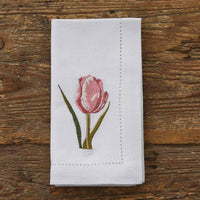 Farmhouse Spring Embroidered Napkin Set of 4 Park Designs - The Fox Decor