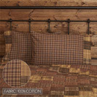 Thumbnail for Prescott Standard Pillow Case Block Border Set of 2 21x30 VHC Brands - The Fox Decor
