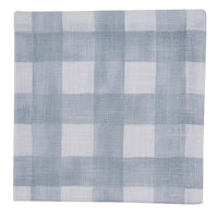 Buffalo Check Watercolor Napkin - Blue Mist Park Designs - The Fox Decor