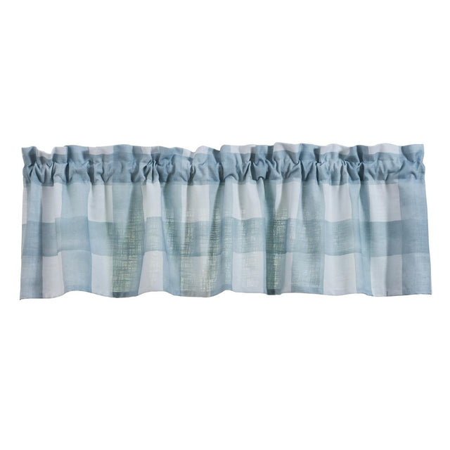 Buffalo Check Watercolor Valance 14