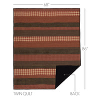 Thumbnail for Beckham Twin Quilt 68Wx86L VHC Brands - The Fox Decor