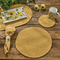 Spice Bin Braided Trivet - Cumin - The Fox Decor
