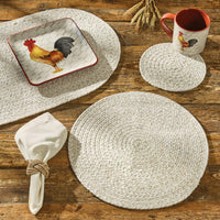 Thumbnail for Spice Bin Braided Trivet - Sea Salt Set of 4 Park Designs - The Fox Decor
