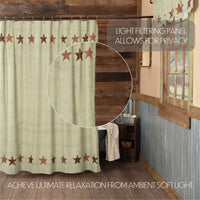 Thumbnail for Abilene Star Shower Curtain 72
