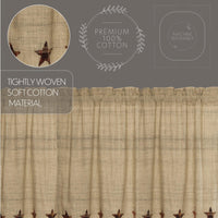 Thumbnail for Abilene Star Swag Curtain Set of 2 36x36x16
