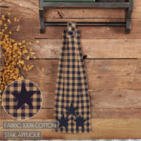 Navy Star Button Loop Kitchen Towel VHC Brands - The Fox Decor