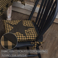 Thumbnail for Black Star Primitive Chair Pad