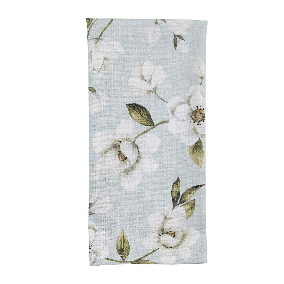 Magnolia Floral Printed Towel Set of 2   Park Designs