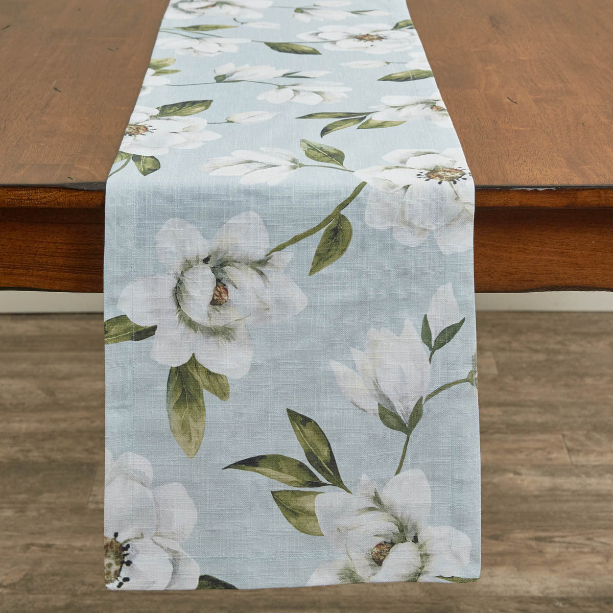 Magnolia Floral Table Runner - 54"L   Park Designs