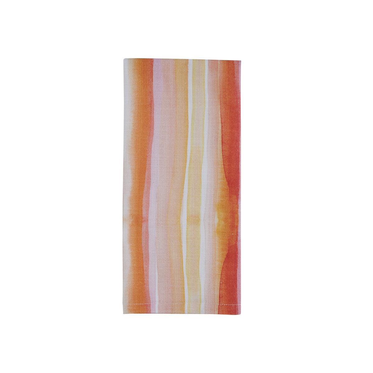 Happy Life Printed Towel - Stripe Set of 2 Park Designs - The Fox Decor