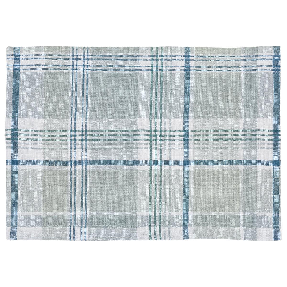 Lyra Plaid Placemat Set of 12 Park Designs - The Fox Decor
