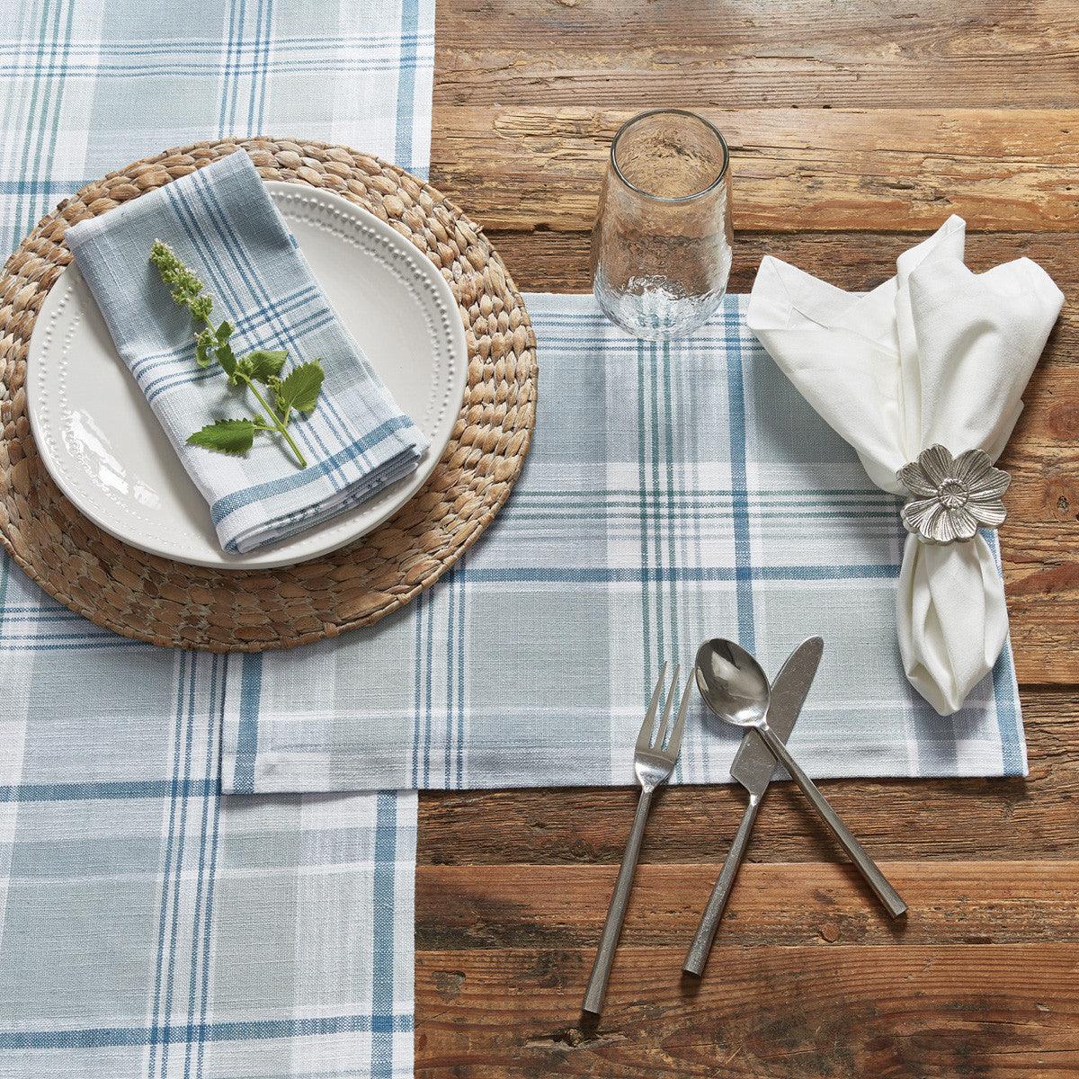 Lyra Plaid Placemat  Set of 12  Park Designs