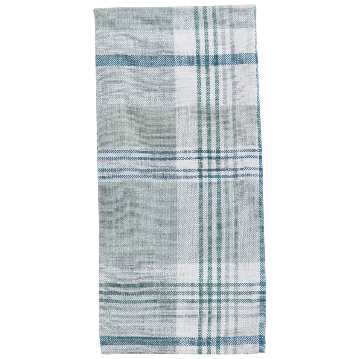 Lyra Plaid Dishtowel  Set of 6  Park Designs