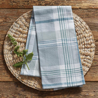 Thumbnail for Lyra Plaid Dishtowel  Set of 6  Park Designs