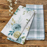 Thumbnail for Lyra Plaid Dishtowel  Set of 6  Park Designs