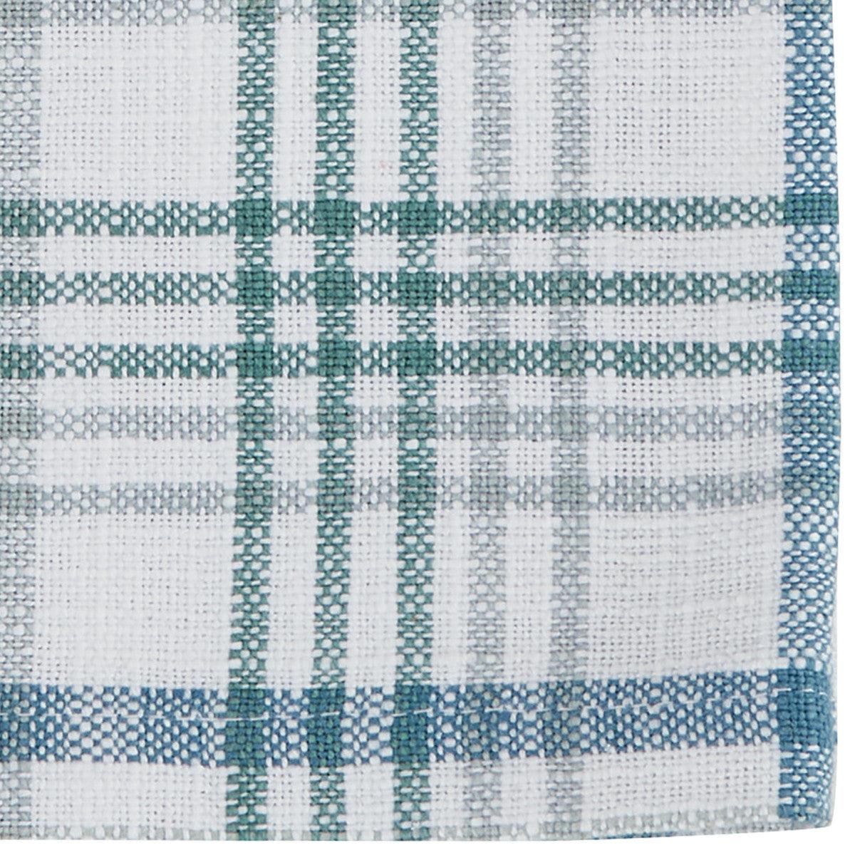 Lyra Plaid Dishtowel  Set of 6  Park Designs