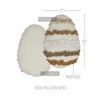 Thumbnail for Spring In Bloom Egg Pillow 10x7 - The Fox Decor