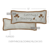 Spring In Bloom Everything's Blooming Pillow 5x15 - The Fox Decor