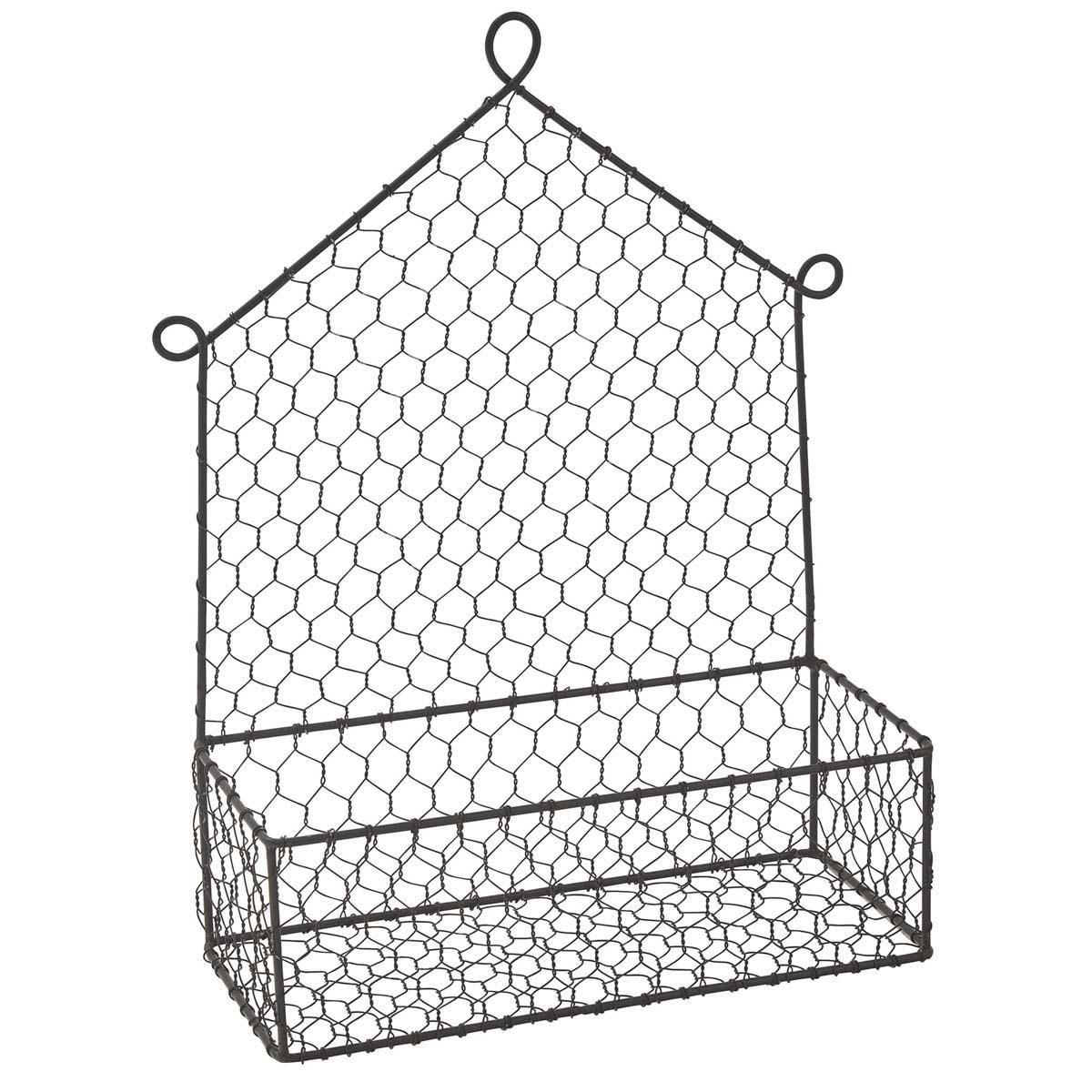 Chicken Wire Wall Caddy - Park Designs - The Fox Decor