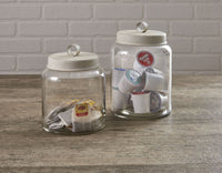 Thumbnail for Glass Jars With Metal Lids - Set of 2 Park Designs