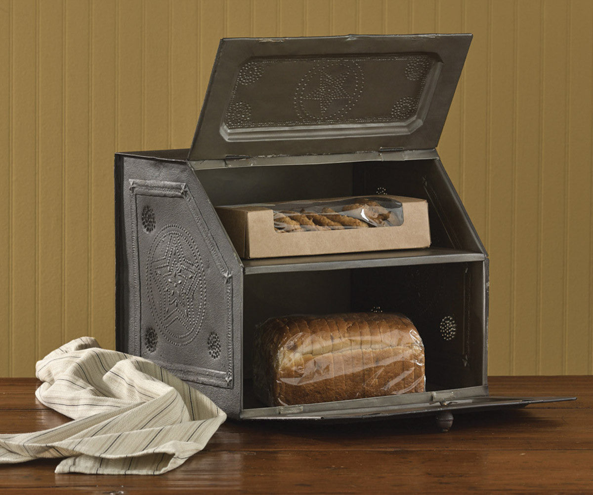 Black Star Metal Bread Box - Park Designs