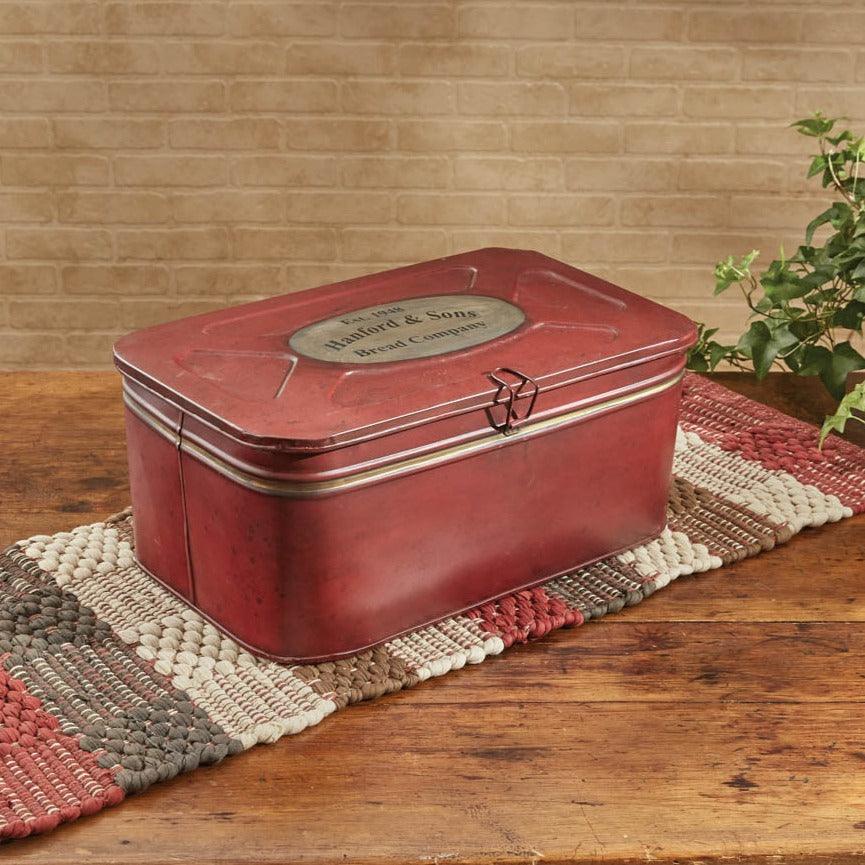 Hanford Storage Box - Red - Park Designs - The Fox Decor