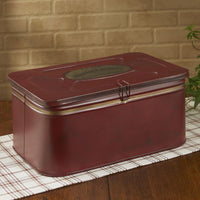 Thumbnail for Hanford Storage Box - Red - Park Designs - The Fox Decor