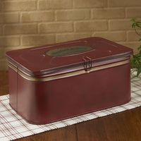 Thumbnail for Hanford Storage Box - Red - Park Designs