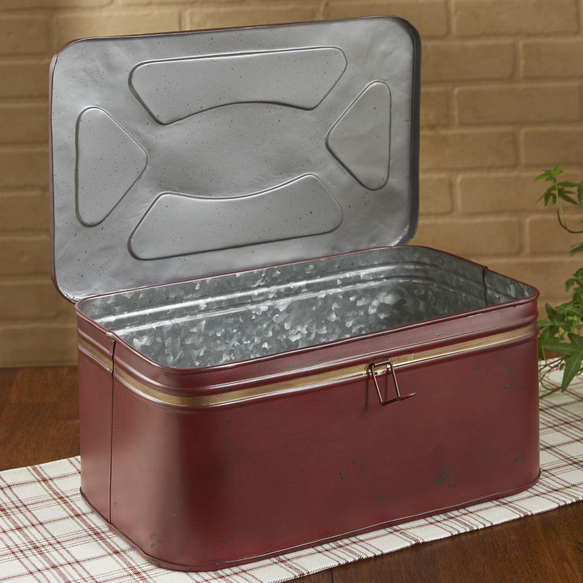 Hanford Storage Box - Red - Park Designs