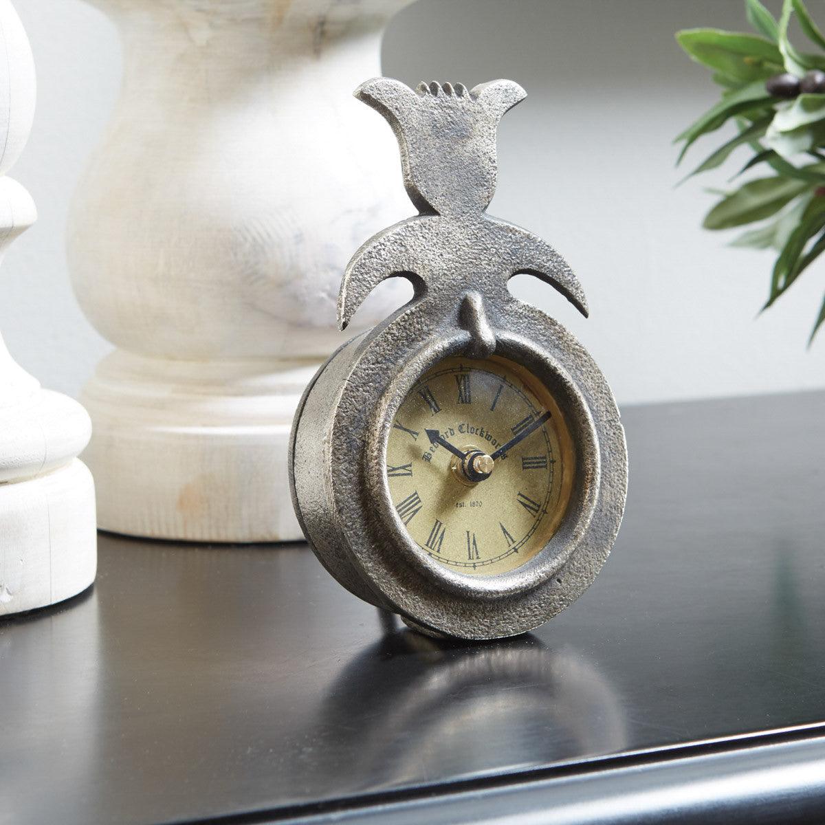 Folk Tulip Table Clock Set of 2   Park Designs