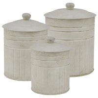 Thumbnail for Crimped Canisters - Set of 3 Park Designs - The Fox Decor