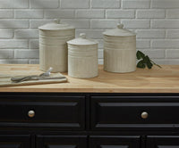 Thumbnail for Crimped Canisters - Set of 3 Park Designs - The Fox Decor