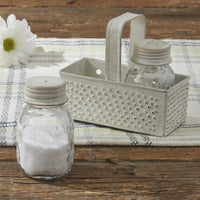 Thumbnail for Grater Caddy with Mason Jar Salt & Pepper Set Park Designs - The Fox Decor