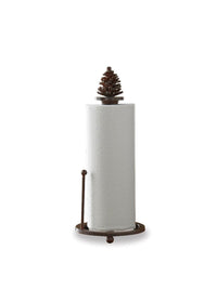 Pinecone Paper Towel Holder - Park Designs - The Fox Decor