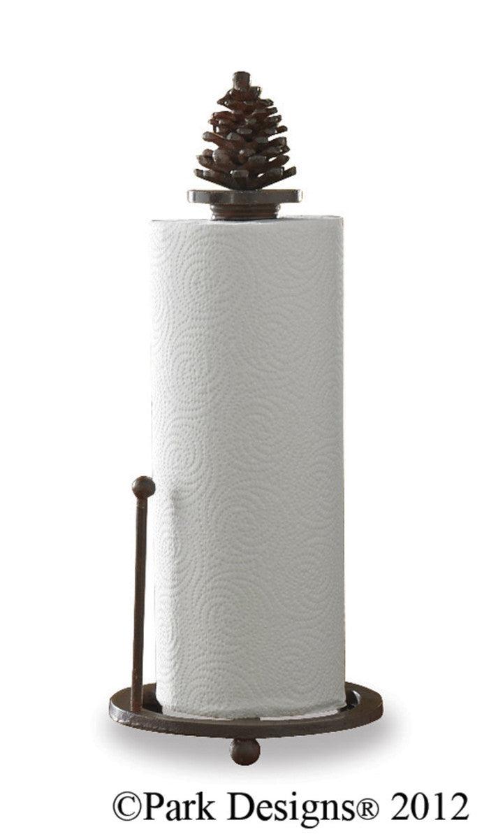Pinecone Paper Towel Holder - Park Designs - The Fox Decor