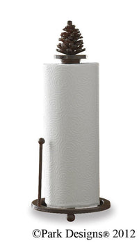 Pinecone Paper Towel Holder - Park Designs - The Fox Decor
