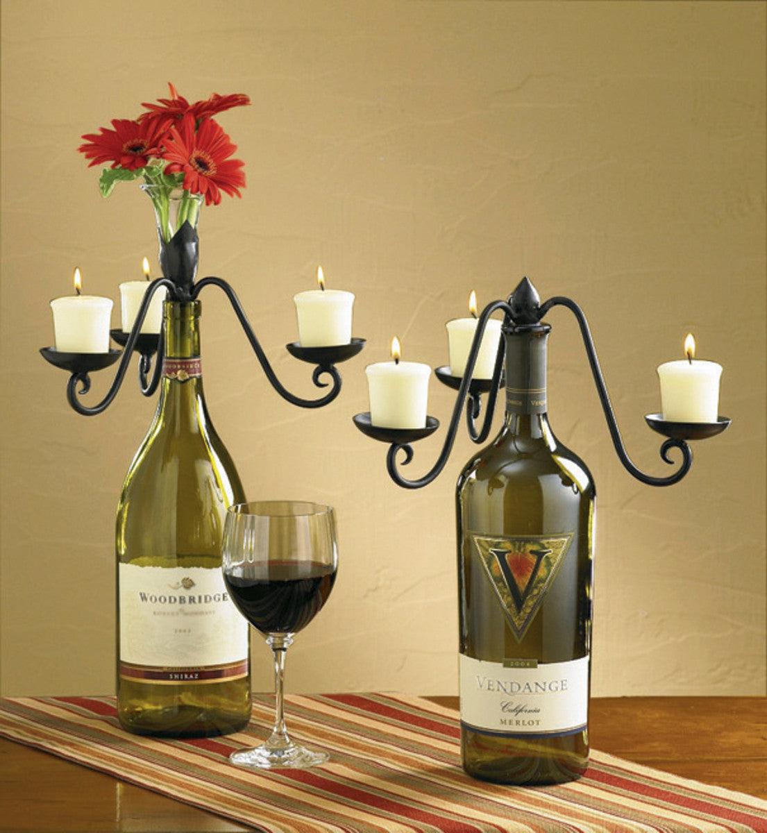 Candelabra Wine Bottle Topper - Park Designs