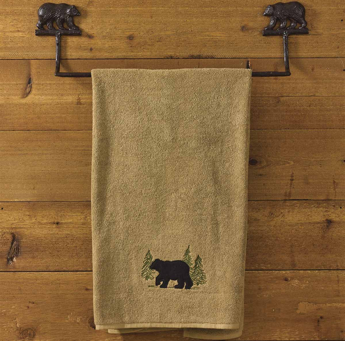Cast Bear Towel Bar - 24" Park Designs