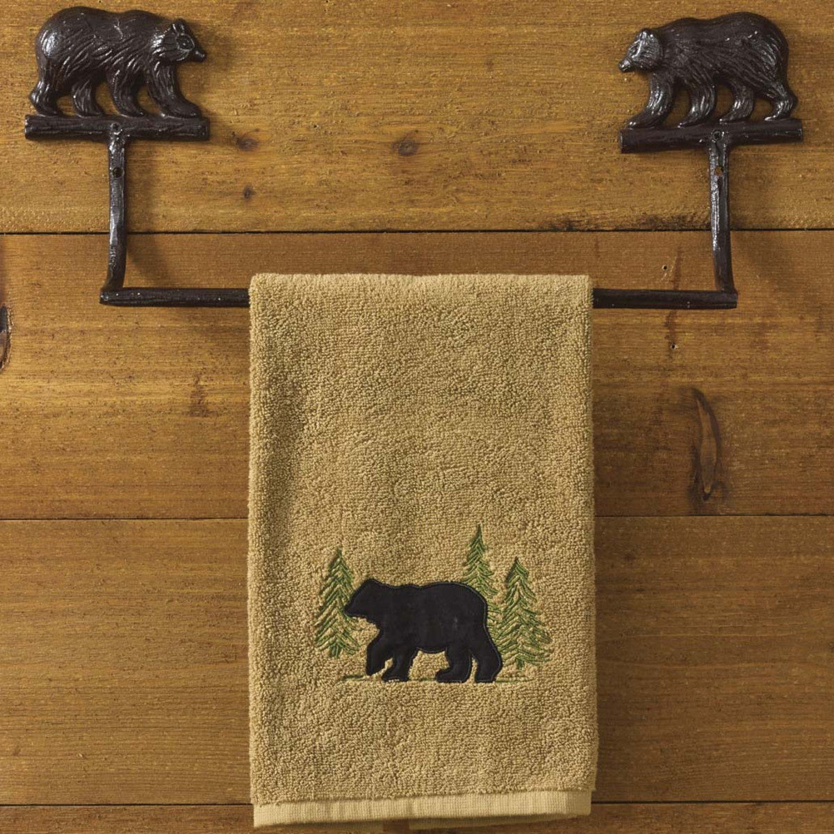 Cast Bear Towel Bar - 16" Park Designs