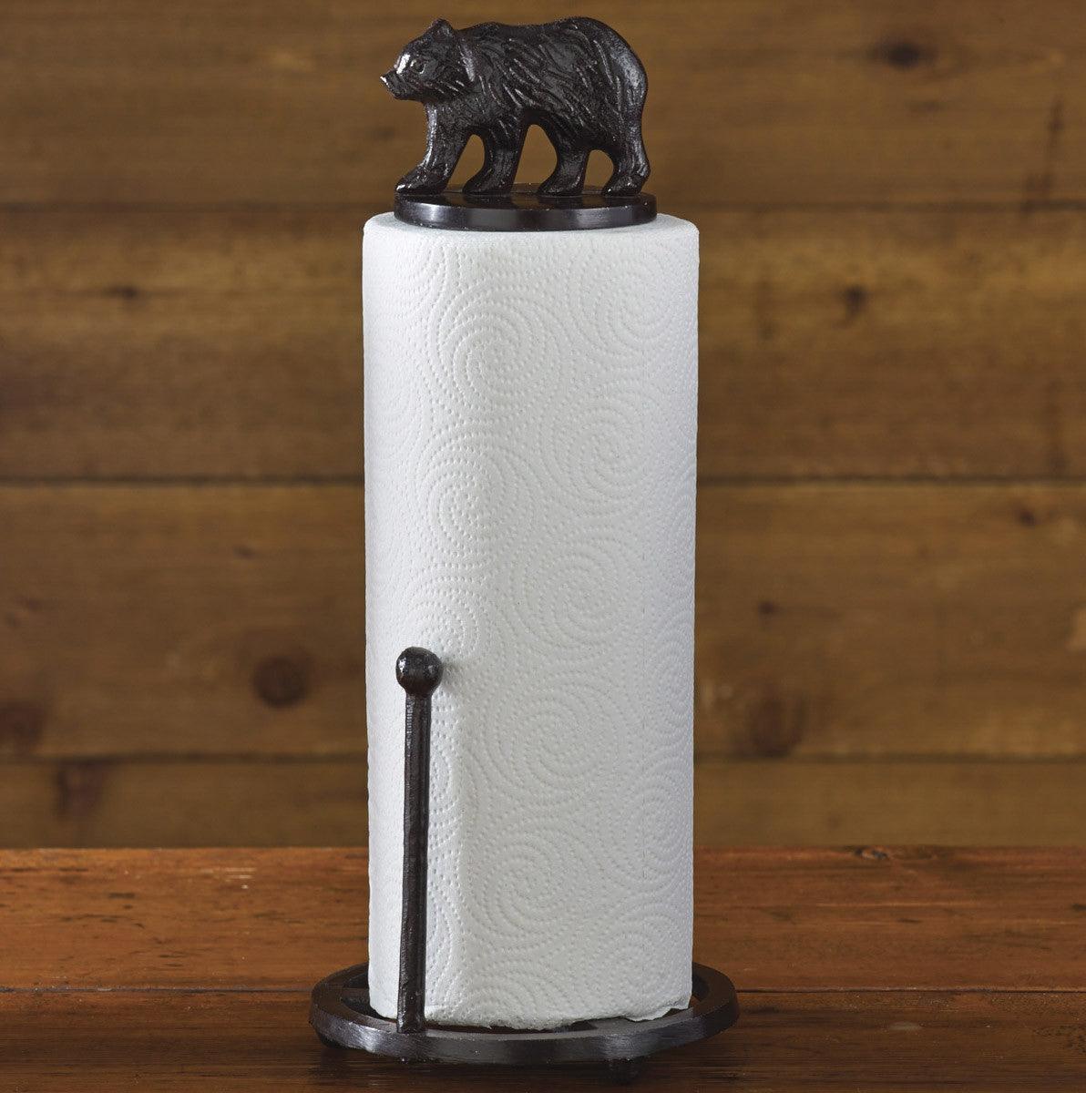 Cast Bear Paper Towel Holder - Park Designs - The Fox Decor