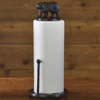 Cast Bear Paper Towel Holder - Park Designs - The Fox Decor