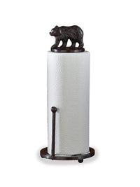 Cast Bear Paper Towel Holder - Park Designs - The Fox Decor