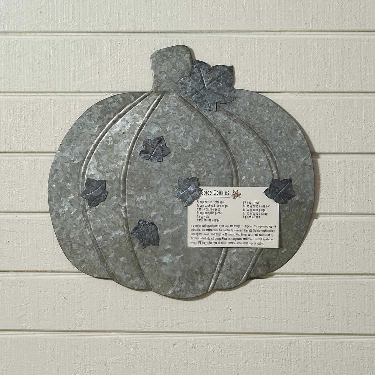 Pumpkin Memo Board Galvanized -Park Designs
