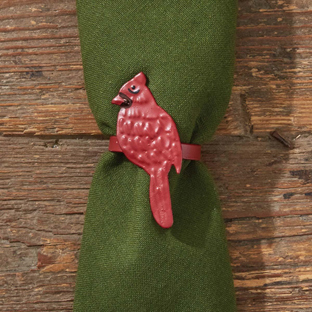 Cardinal Napkin Rings - Set of 6 Park Designs - The Fox Decor