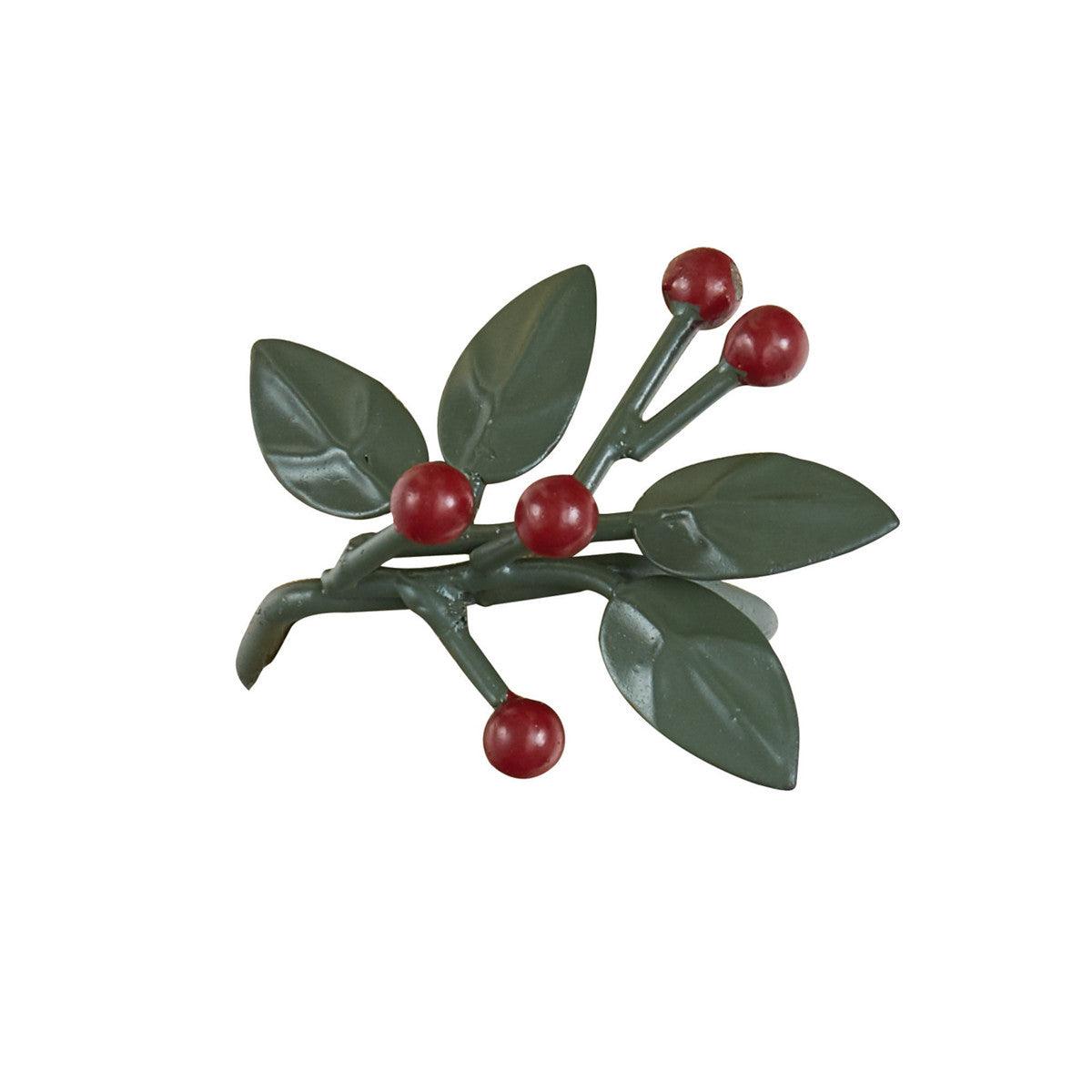 Leaves And Berries Napkin Rings - Set of 6 Park Designs - The Fox Decor