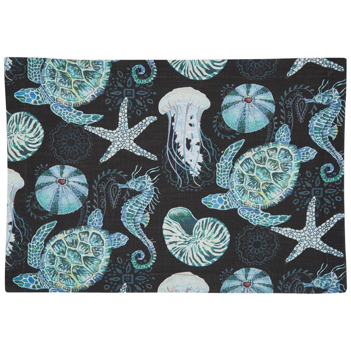 Under The Waves Napkin - Set of 12 Park Designs