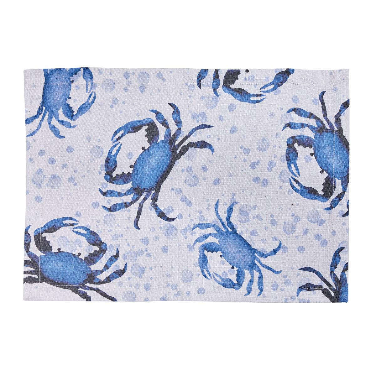 Blue Crab Placemat - Set of 12 Park Designs