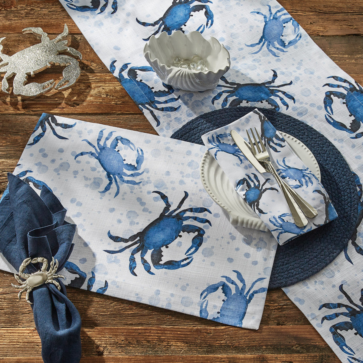 Blue Crab Napkin - Set of 12 Park Designs